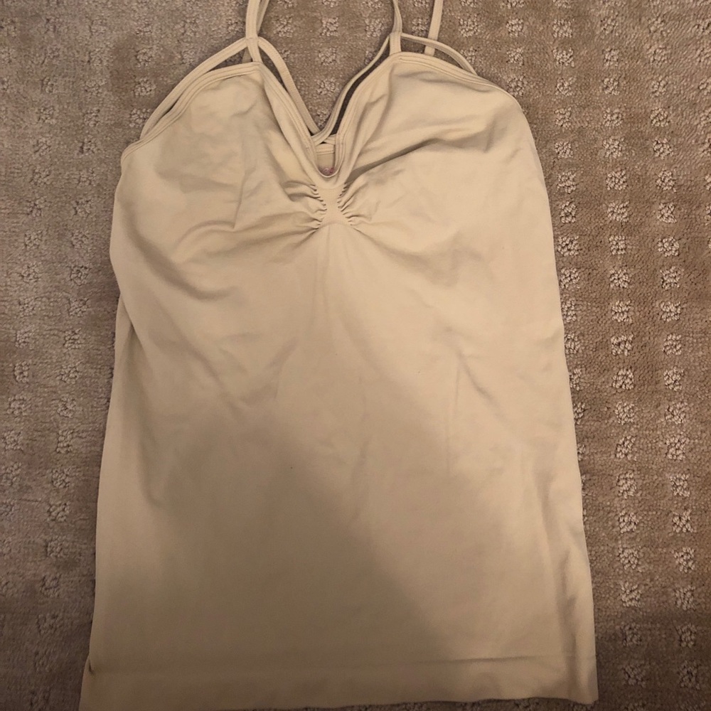 Tight tan tank
